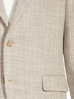 Oscar Jacobson Regular fit -bleiseri puuvillasekoitteesta^ Bleiserit