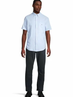 Paidat<GANT Regular Fit -pellavapaita 457 FRESH BLUE