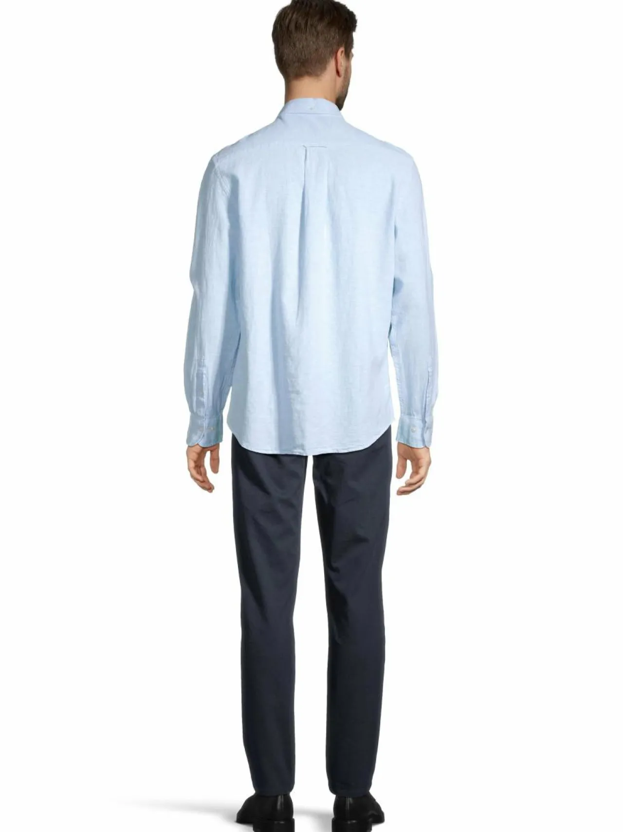 Paidat<GANT Regular Fit -pellavapaita 457 FRESH BLUE