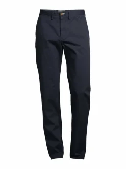 Housut<GANT Regular Twill -chinot 410 MARINE
