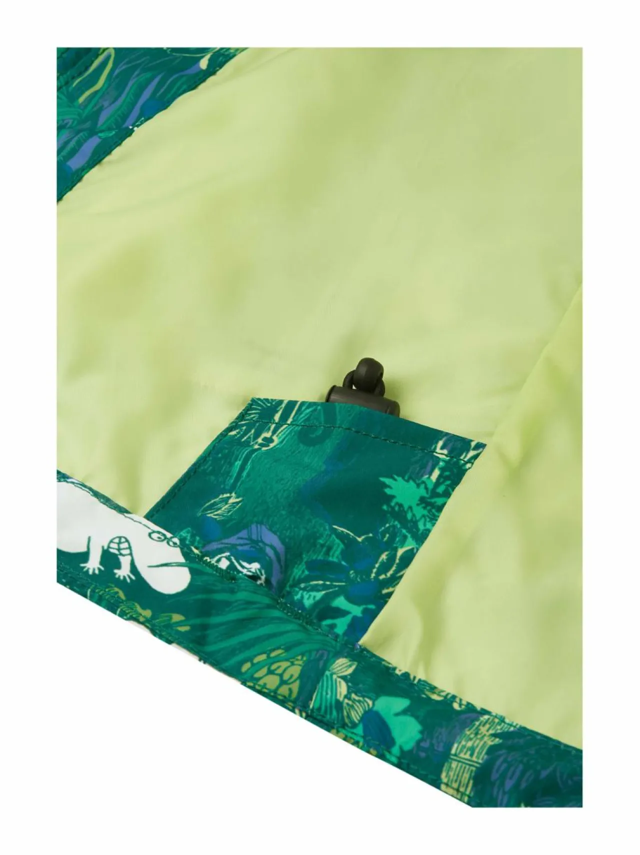 Ulkoiluvaatteet<Reima Tec Moomin Hete -vedenpitävä takki 81A2 LIGHT LIME