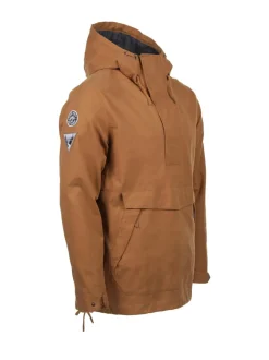 Urheilutakit<Ivalo REITTI Miesten canvas anorakki CINNAMON