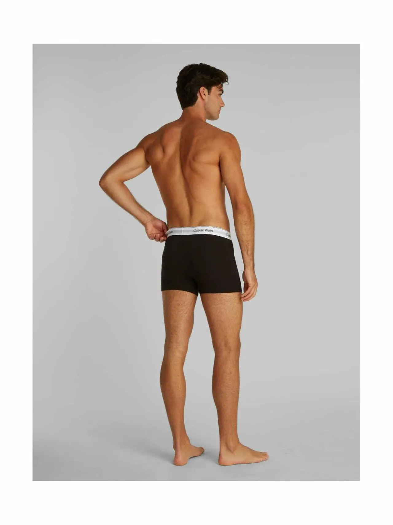 Alusasut<Calvin Klein Underwear Relaxed Dart -alushousut 3-pack MP1 BLACK WHITE GREY HEATHER