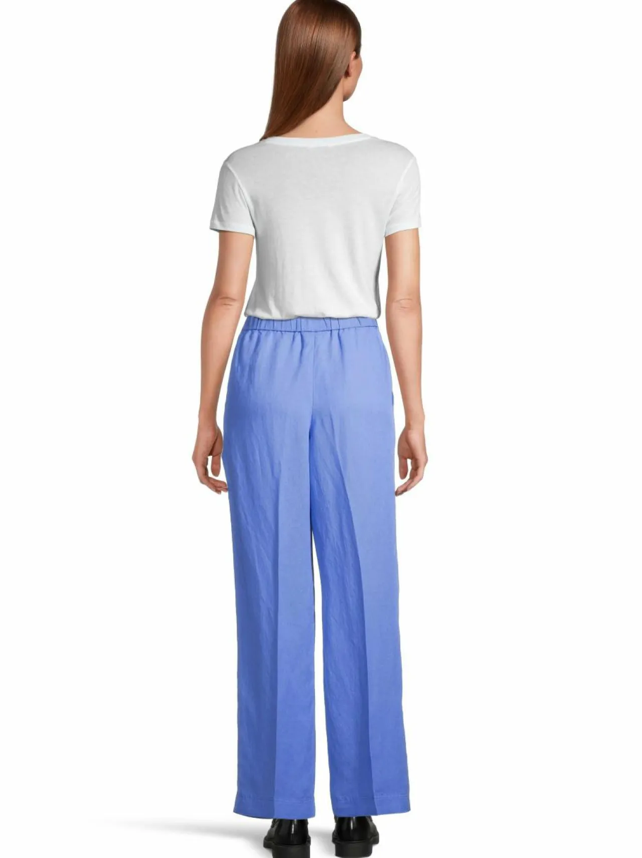 GANT Relaxed fit Pull On -pellavasekoitehousut^ Housut