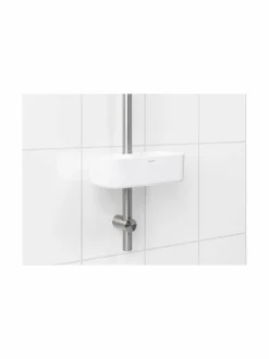 Kylpyhuonetarvikkeet<Brabantia ReNew-suihkuteline WHITE
