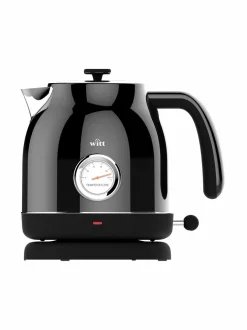 Kahvin- & Vedenkeittimet<Witt Retro kettle -vedenkeitin GUN BLACK
