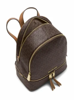Reput|Reput<Michael Michael Kors Rhea Medium Backpack -reppu BROWN