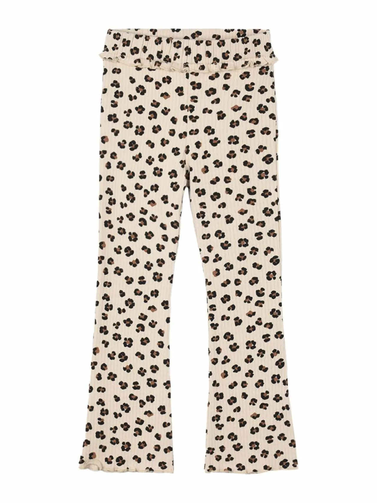 Collegehousut & Leggingsit<Mayoral Rib Knit Flare -leggingsit SAND 15