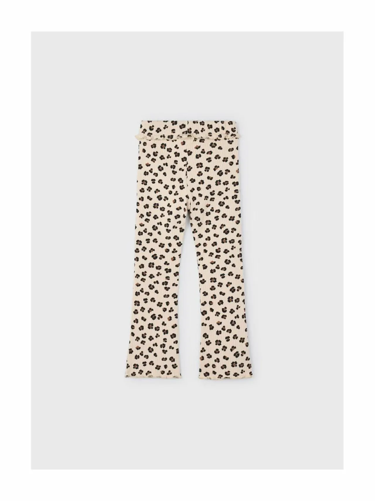 Collegehousut & Leggingsit<Mayoral Rib Knit Flare -leggingsit SAND 15