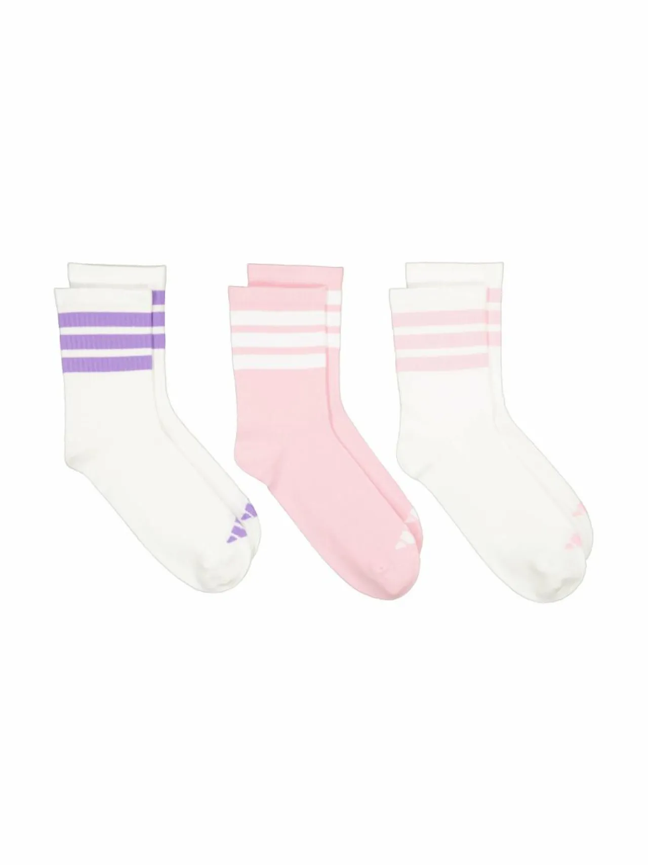 Sukat & Sukkahousut<adidas Originals Rib 3-Stripes -sukat 3-pack JG3693 WHITE/WHITE/TRUPNK