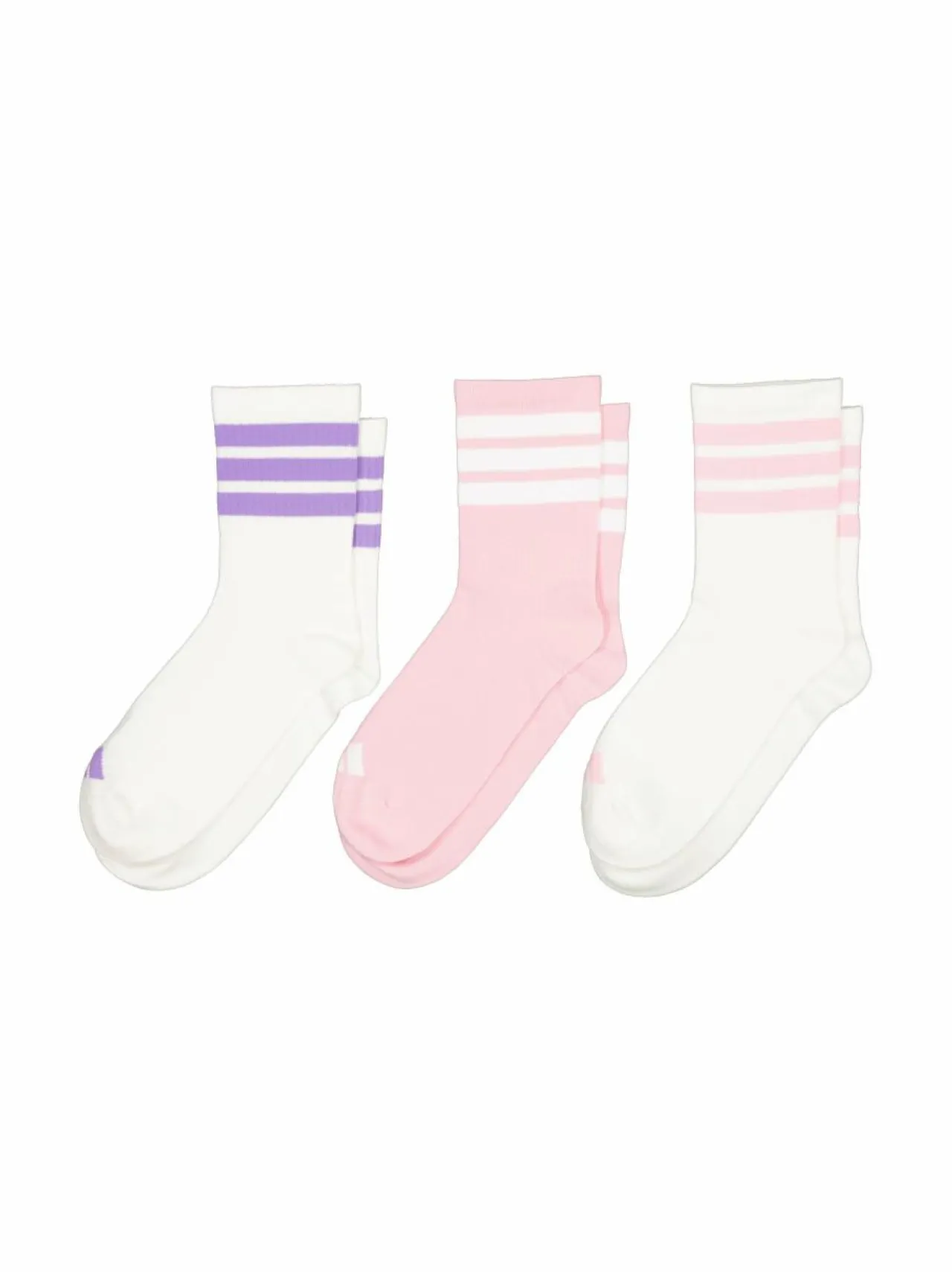 Sukat & Sukkahousut<adidas Originals Rib 3-Stripes -sukat 3-pack JG3693 WHITE/WHITE/TRUPNK