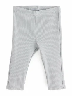 Collegehousut & Leggingsit<Lindex Ribatut leggingsit 8403 LIGHT DUSTY BLUE