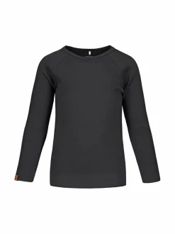 Pitkähihaiset Trikoopaidat|Pitkähihaiset Trikoopaidat<Metsola Rib-paita 70 BLACK