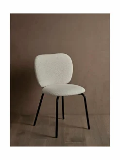 Tuolit & Jakkarat<Ferm Living Rico Soft Bouclé -tuoli OFF-WHITE/SAND