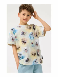 Molo Riley Smiling Animals t-paita^ T-Paidat|T-Paidat