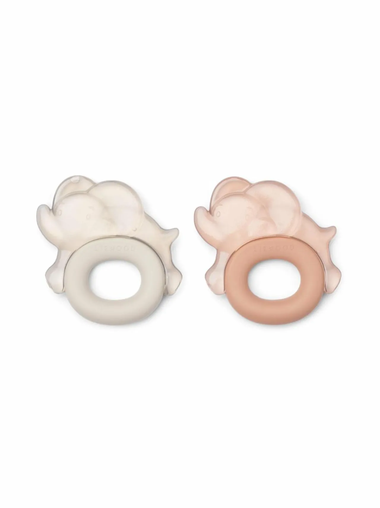 Liewood Rita Elephant Cooling Teether -purulelu 2 kpl^ Lasten Ruokailu