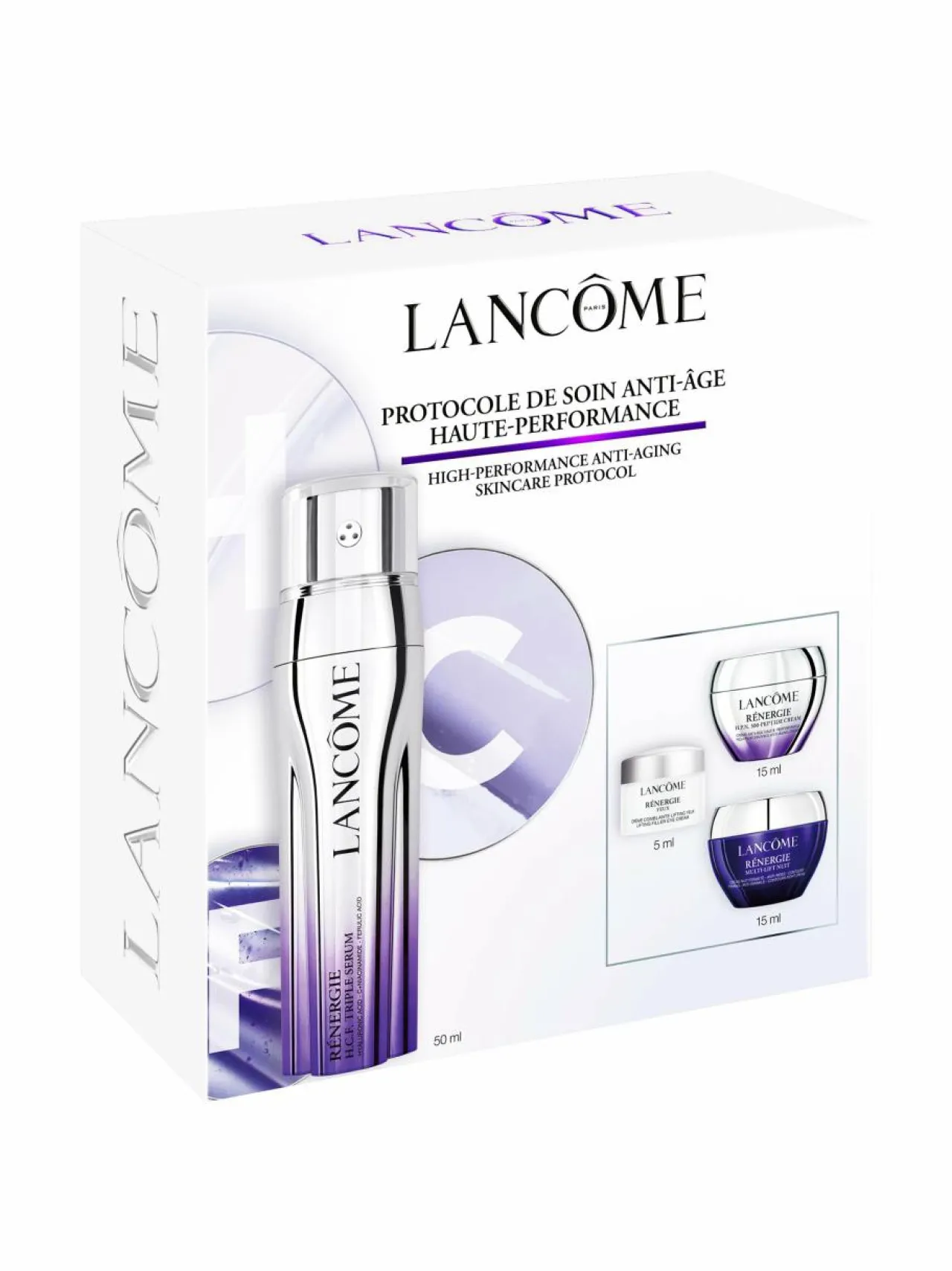 Lancôme Rénergie H.C.F. Triple Serum Face Routine Set -ihonhoitopakkaus^ Ihonhoitopakkaukset