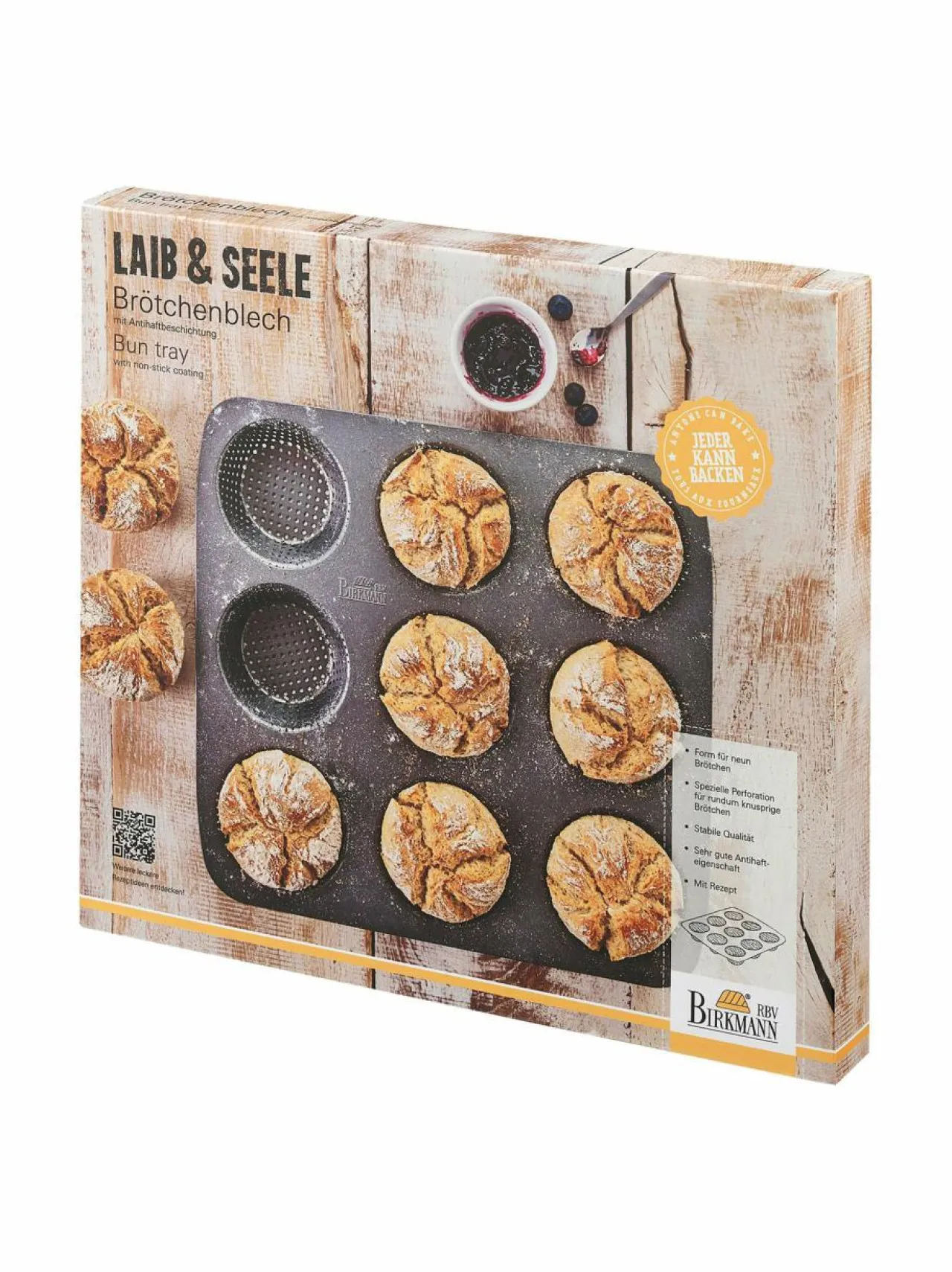 Leivonta<Birkmann Roll Tray -sämpyläpelti