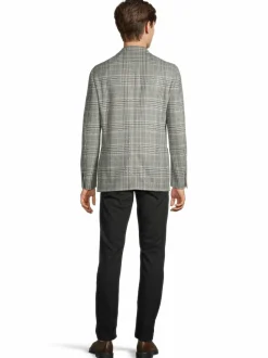 Bleiserit<Lardini Roma-ruutubleiseri 920GR GREY