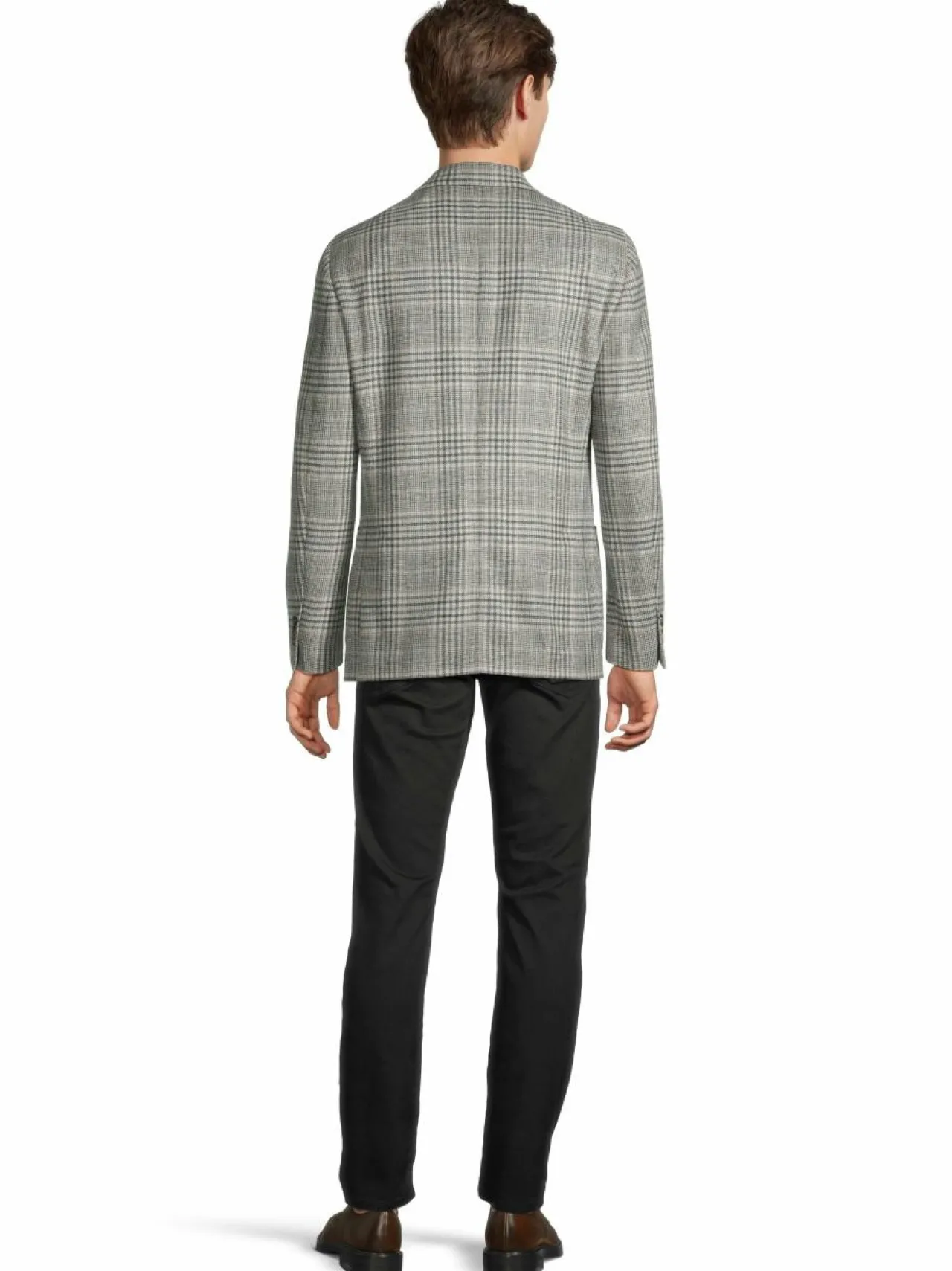 Bleiserit<Lardini Roma-ruutubleiseri 920GR GREY