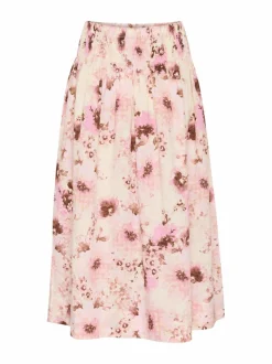 Hameet<Part Two Rosabell-printtikuvioitu hame 303767 PINK NECTAR FLOWER