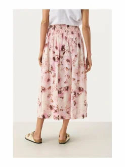 Hameet<Part Two Rosabell-printtikuvioitu hame 303767 PINK NECTAR FLOWER