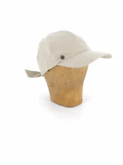 Hatut & Pipot<KN Kati Niemi Rosalina Linen -lippalakki 12 BEIGE