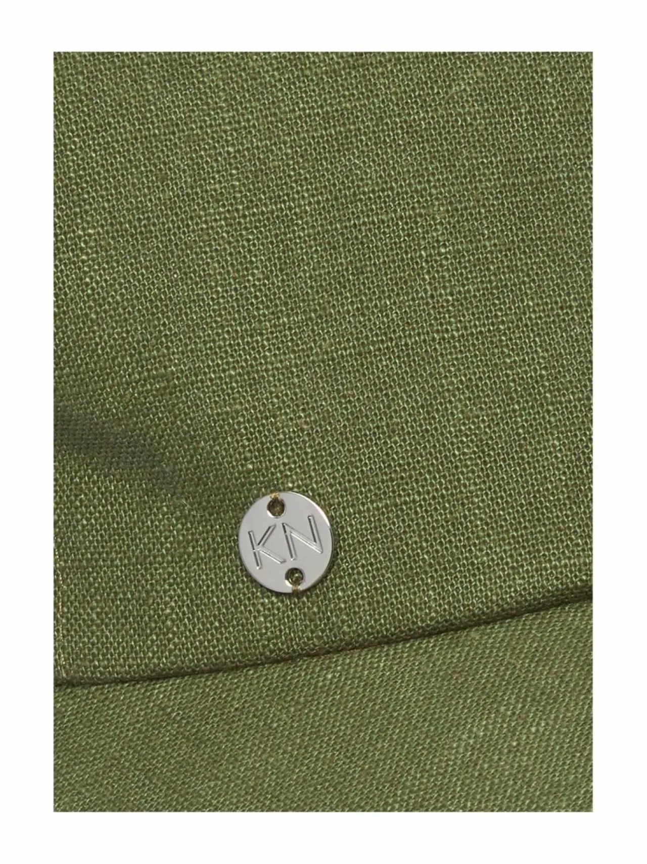 Hatut & Pipot<KN Kati Niemi Rosalina Linen -lippalakki 40 OLIVE