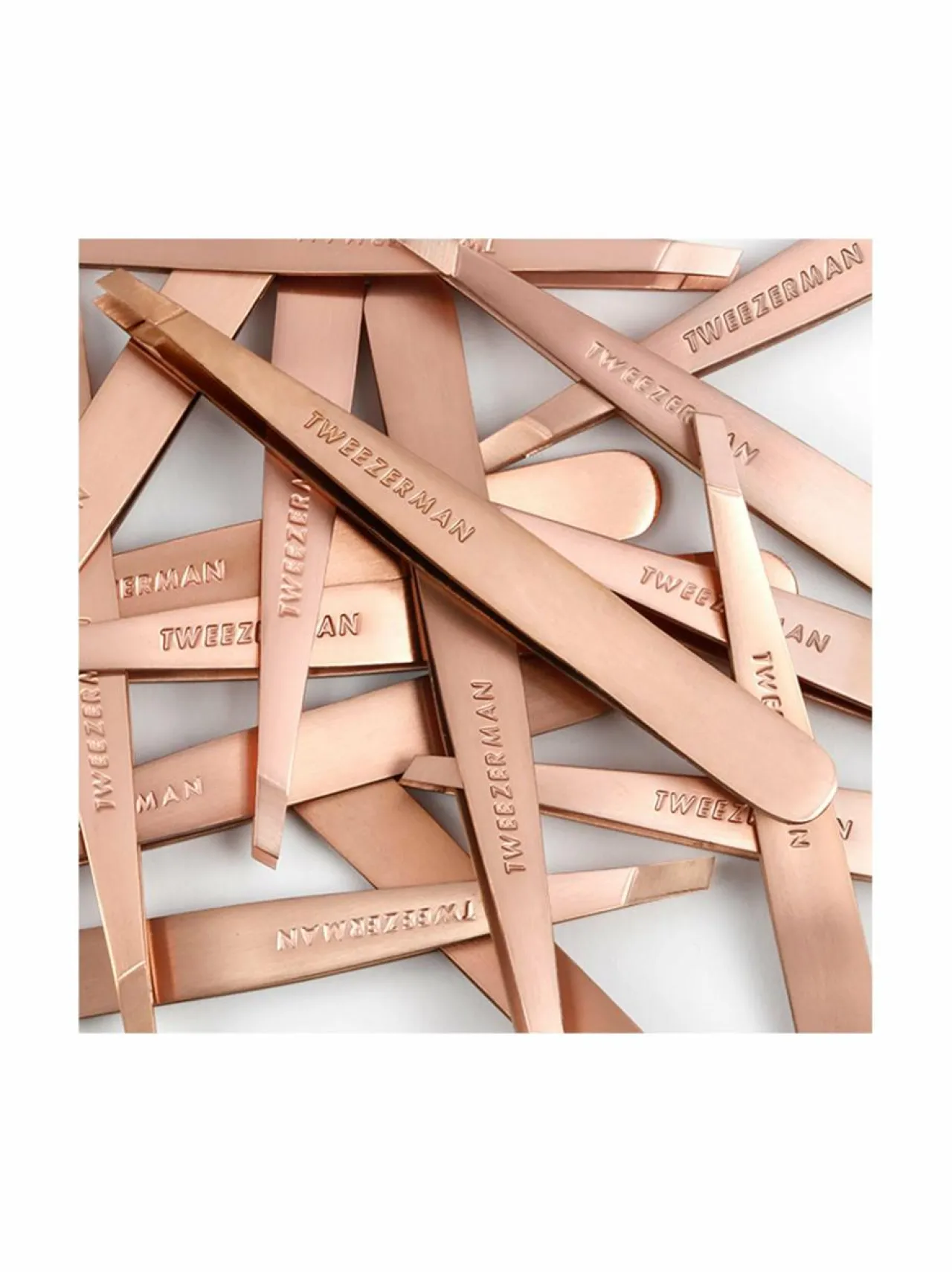 Tweezerman Rose Gold Slant Tweezer -pinsetit^ Meikkaustarvikkeet