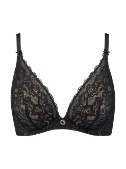 Alusvaatteet & -Asut<Aubade Rosessence Underwired Triangle -rintaliivit BLACK