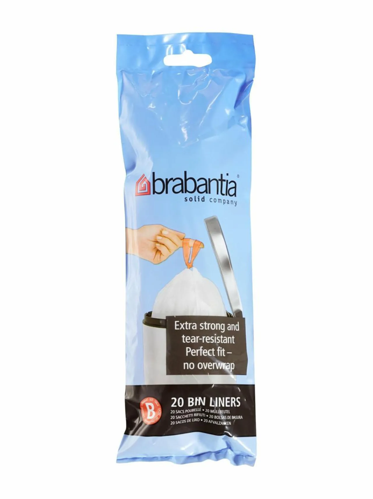 Brabantia Roskapussi 5 l, 20 kpl^ Roskakorit & -Pussit