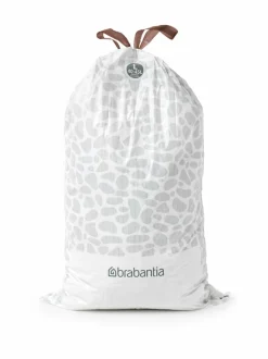 Roskakorit & -Pussit<Brabantia Roskapussi 45 l, 10 kpl VALKOINEN