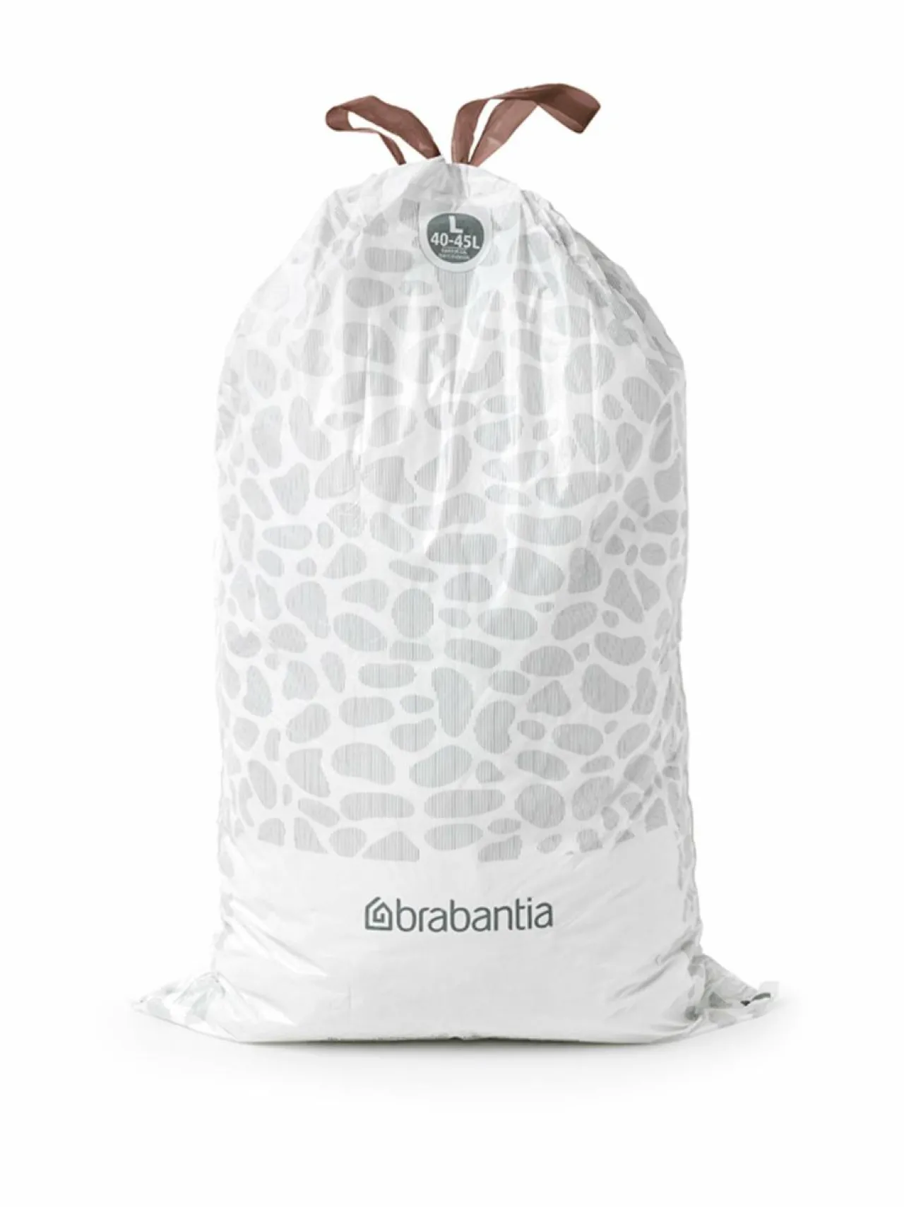 Roskakorit & -Pussit<Brabantia Roskapussi 45 l, 10 kpl VALKOINEN