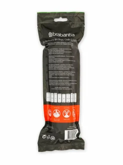 Roskakorit & -Pussit<Brabantia Roskapussi 30 l, 20 kpl VALKOINEN