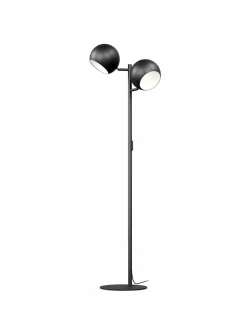 Lattiavalaisimet<Design by Grönlund Round Double -lattiavalaisin 145 cm 05 MATT BLACK