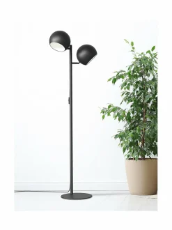 Lattiavalaisimet<Design by Grönlund Round Double -lattiavalaisin 145 cm 05 MATT BLACK