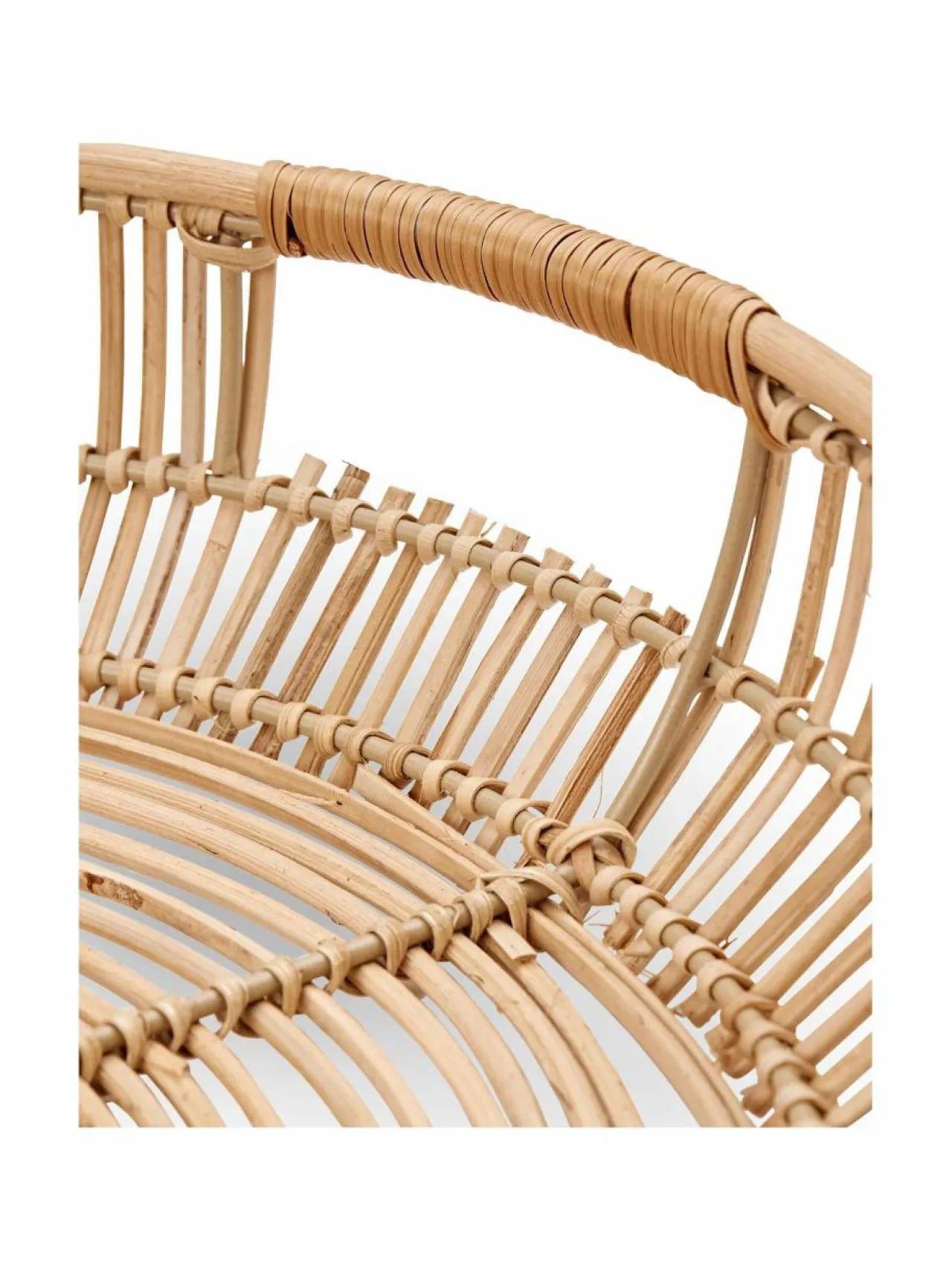 Keittiö- & Kattaustekstiilit<Lexington Round Rattan Tray -tarjotin 2200-M NATURAL