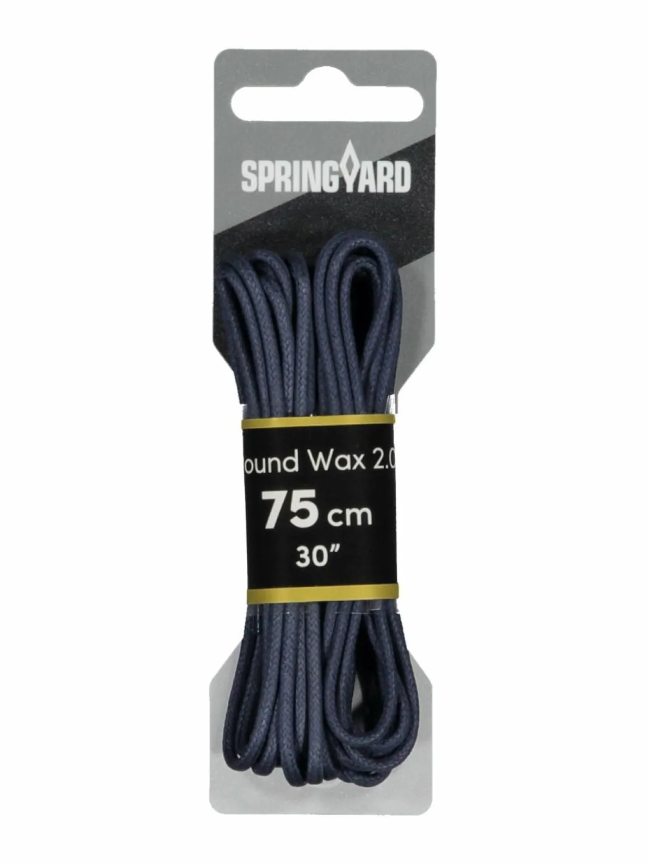 Springyard Round Wax 2.0 -kengännauhat 75 cm^ Tarvikkeet|Tarvikkeet