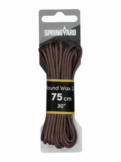 Springyard Round Wax 2.0 -kengännauhat 75 cm^ Tarvikkeet|Tarvikkeet