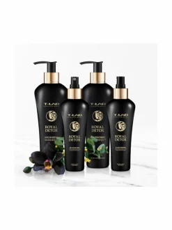 Hiustenhoito<T-LAB Professional Royal Detox Elixir Premier -hoitava kiiltoseerumi 150ml