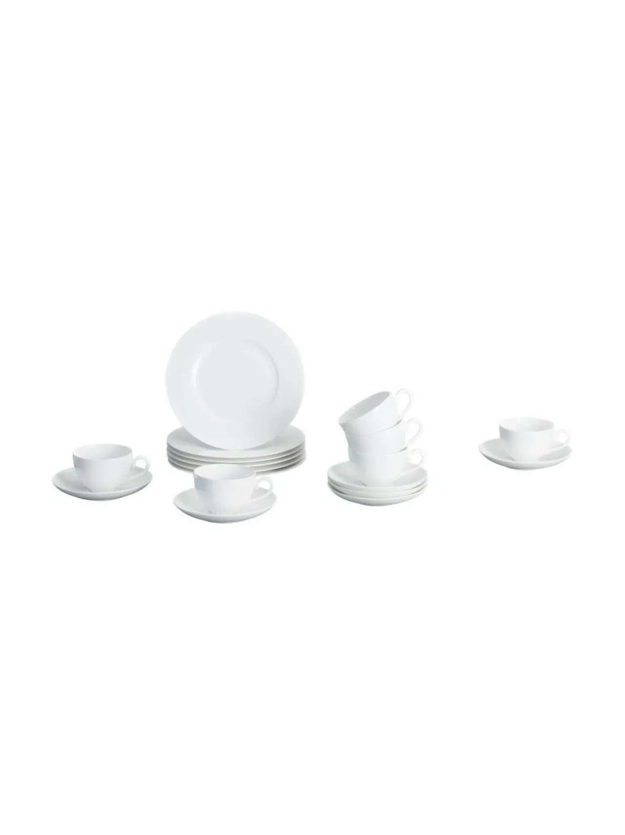 Astiasarjat<Villeroy & Boch Royal-astiasto, 18-osaa VALKOINEN