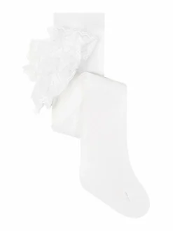 Collegehousut & Leggingsit|Collegehousut & Leggingsit<Mayoral Ruffles-sukkahousut WHITE 53