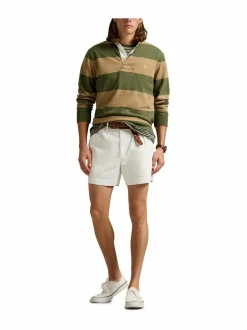 Paidat<Polo Ralph Lauren Rugbypaita NEW OLIVE/MONTANA KHAKI