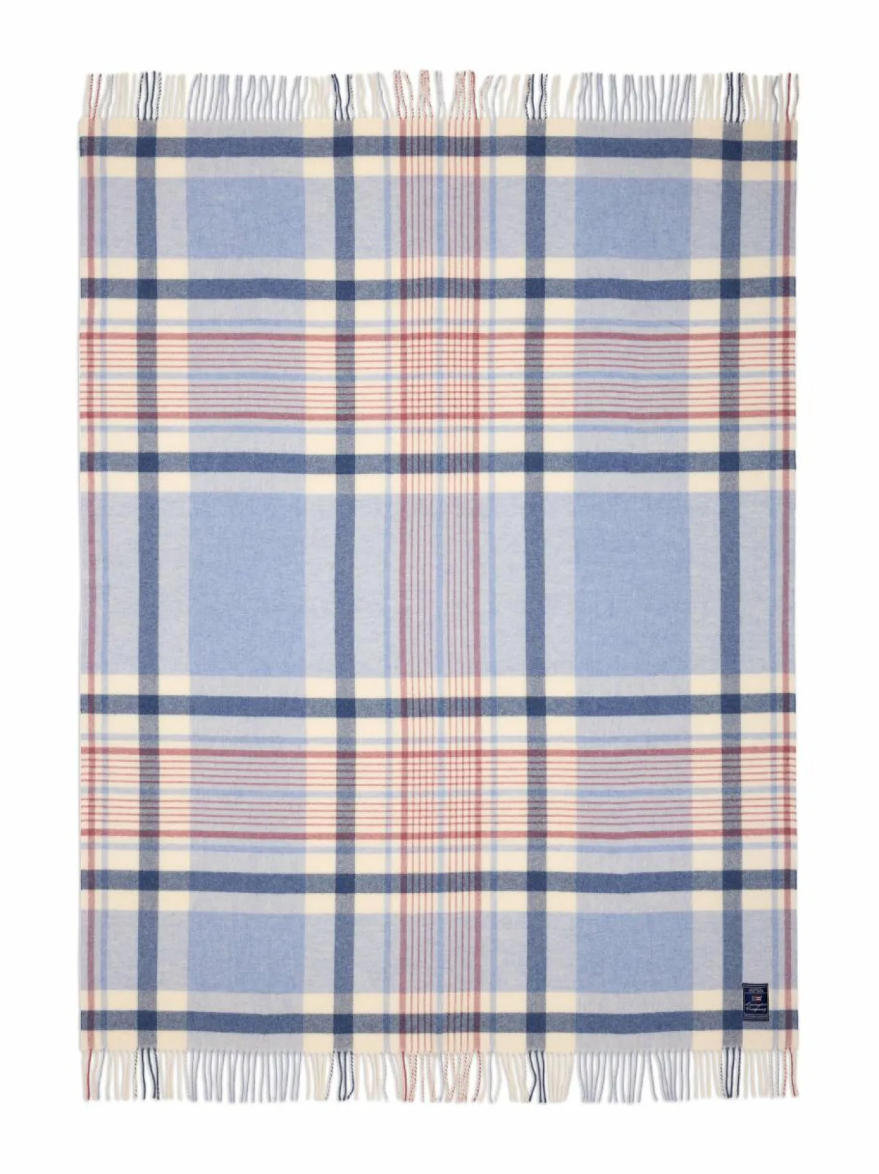 Lexington Ruudullinen villapeite 130 x 170 cm^ Huovat & Päiväpeitot