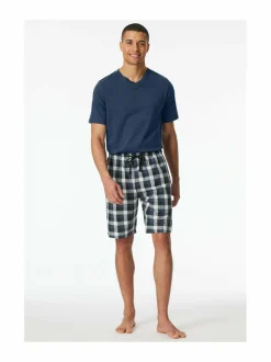 Schiesser Ruudulliset bermudashortsit^ Pyjamat & Kylpytakit