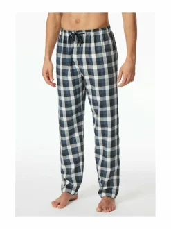Pyjamat & Kylpytakit<Schiesser Ruudulliset pyjamahousut 913 MULTICOLOUR 2