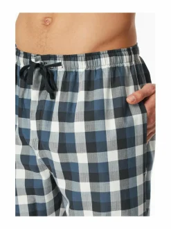 Pyjamat & Kylpytakit<Schiesser Ruudulliset pyjamahousut 913 MULTICOLOUR 2