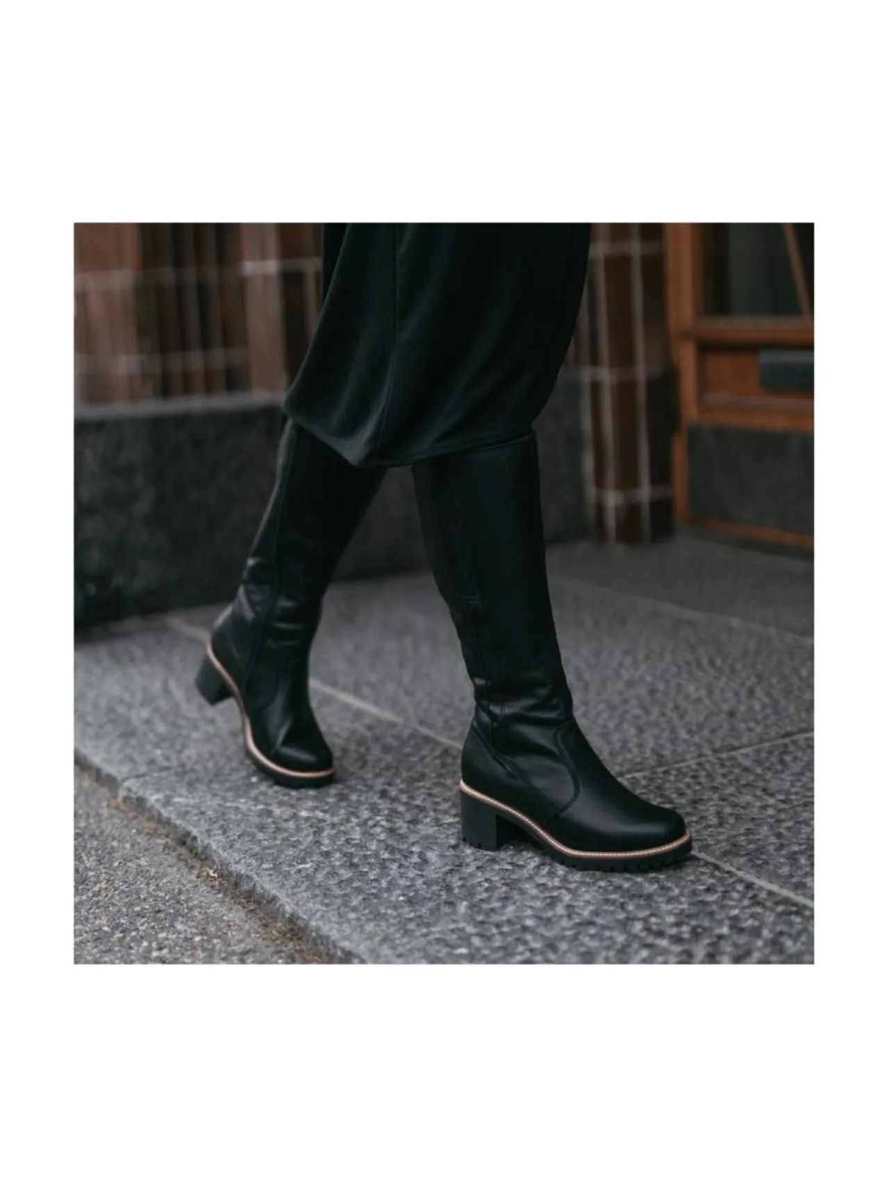 Saappaat<Pomar RUUKKI Naisten korolliset GORE-TEX® saappaat BLACK NAPPA/BLK S
