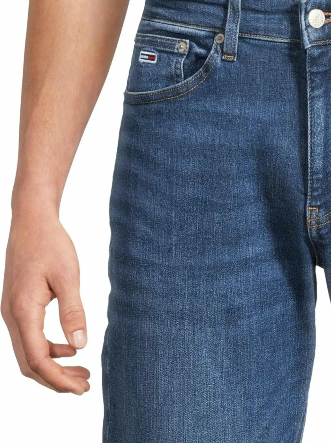 Farkut<Tommy Jeans Ryan Slim Straight -farkut 1BK DENIM DARK