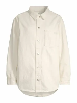 Paidat & Puserot<Calvin Klein Jeans 90's Linen -päällyspaita 1AA DENIM LIGHT